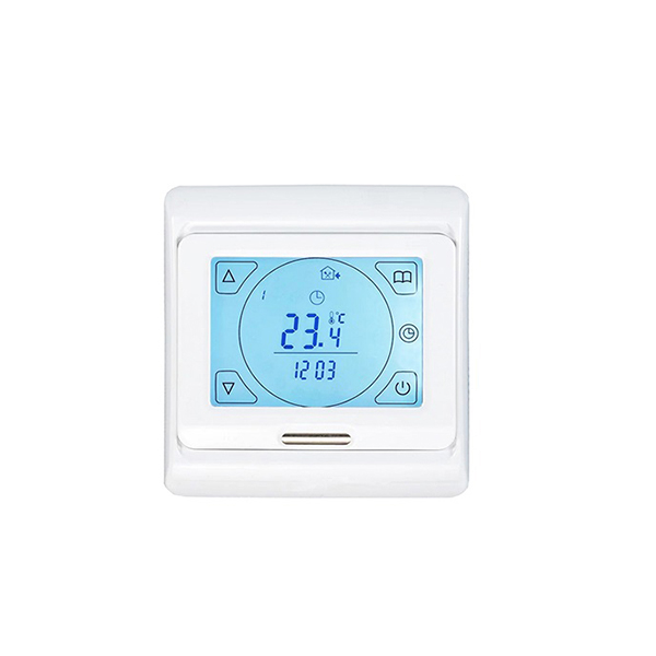 Digital display temperatur- og fuktighetskontroller.