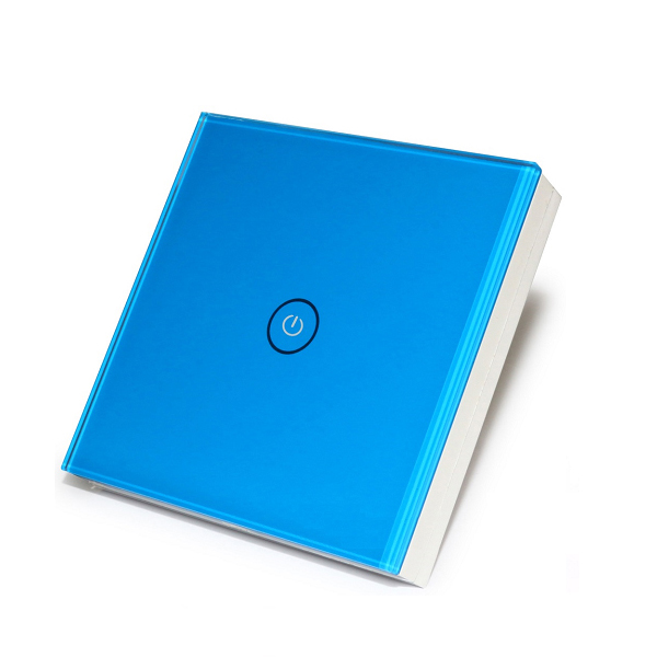 Krystallglass Panel Wifi Touch Screen brytere Vegglys Smart Switch
